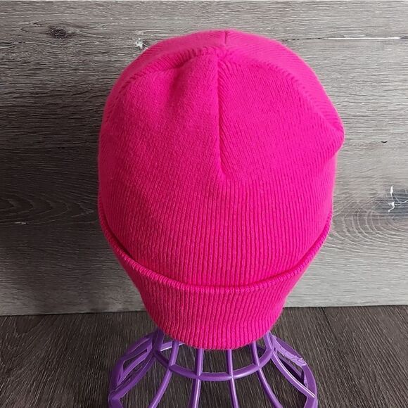 Bass Pro Shops | Hot Pink Logo Beanie Hat - Picture 2 of 4